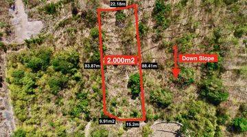 Gambar 1 Di Jual Tanah SHM 2000m2 Hill Top, Jungut Batu Lembongan