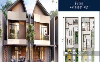 Gambar 1 Disewakan murah Rumah PIK 8x15 4BR cluster eksklusif termurah