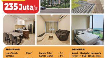 Gambar 5 Apartemen Marigold Navapark, Tower 7, Tangerang, 95m², Lt. 15, Ppjb