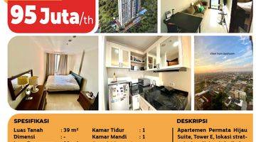 Gambar 4 Apartemen Permata Hijau Suite, Tower E, Jakarta Selatan, 39m², Lt. 26