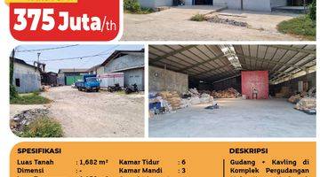 Gambar 4 Gudang + Kavling Komplek Pergudangan Mulya Karya, Tangerang, 1,682m², SHM