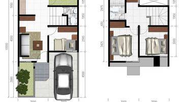 Gambar 2 Rumah 1 Lantai Modern Minimalis Dekat Stasiun Jurangmangu.