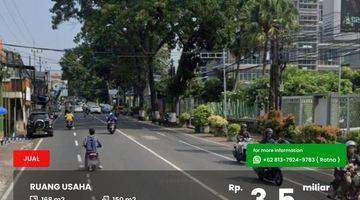 Gambar 1 Ruang usaha di poros jalan Dinoyo