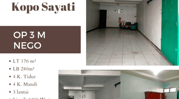 Gambar 1 Dijual Ruko Bagus 3 Lantai SHM Di Mainroad Kopo Sayati, Bandung