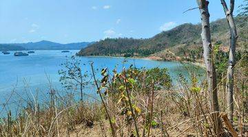 Gambar 1 Tanah Dengan Pemandangan Laut Dan Bukit Di Sekotong Barat , Harga Sangat Menarik