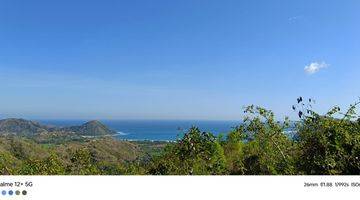 Gambar 2 Tanah Di Selong Blanak Dengan View Laut Dan Fasilitas Jalan Sudah Tersedia Dekat Dengan Air Terjun Dan Kompleka Villa Mewah Di Sebelahnya, Boleh Beli Sebagian