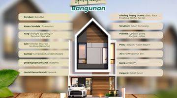 Gambar 3 Dijual Rumah 2 Lantai Desain Scandinavian Lokasi Kompleks IDI