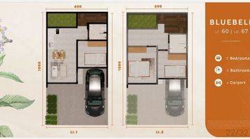 Gambar 2 Anwa Residence Bintaro Tipe Bluebell 6 X 10