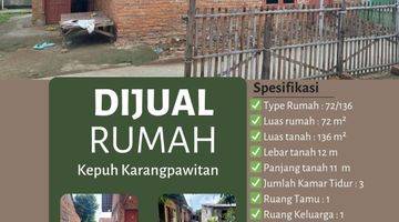 Gambar 1 Dijual rumah di kepuh Al-ikhlas Karangpawitan Karawang Barat 