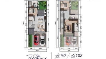 Gambar 2 Tipe Rosewood Cluster Dammara : Rumah Mewah Selangkah Ke Alam Sutera Dp 0% Free Ajb Bphtb