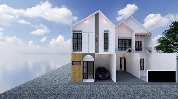 Gambar 4 dijual rumah baru modern minimalis 2 lantai di platuk donomulyo