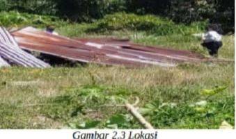 Gambar 2 Tanah Bekas Kandang Desa Cibodas Kawasan Peruntukan Lahan Kering