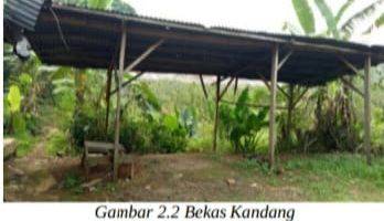 Gambar 3 Tanah Bekas Bangunan Kandang Kawasan Perumahan Sawangan Permai