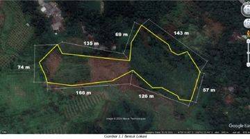 Gambar 1 Tanah Kosong Kebun Desa Makarsari Kawasan Peruntukan Perkebunan