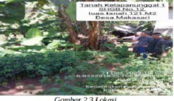 Gambar 2 Tanah Kebun di Desa Makarsari 3 Kawasan Peruntukan Perkebunan