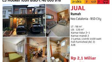 Gambar 2 Rumah 2 Lantai Bagus Furnished di Jl. Catalonia , Tangerang Selatan