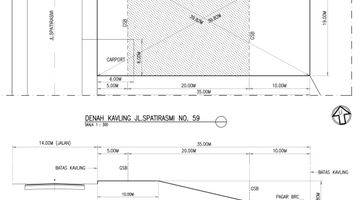 Gambar 2 Dijual Kavling Kbp, Lokasi Di Tatar Spatirasmi, View Danau, Barang Langka Lt 665 m² 19 X 35 M View Danau Row Jalan 14