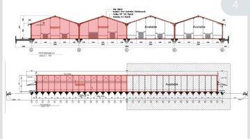 Gambar 4 Di Sewakan Gudang di Cikarang, 
Modern Warehouse Grade 

Luas Lahan 38.814sqm
Luas Gudang 23.260sqm
Lantai Permukaan: Pelapis Lantai Epoxy