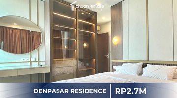 Gambar 1 Denpasar Residence 2 Kamar Tidur Full Furnished Luxurious,cocok Untuk Investasi di Sewakan di Jamin Cepat Tersewa