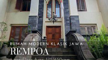 Gambar 1 Rumah Modern Classic Jawa Mewah di Taman Rempoa Indah