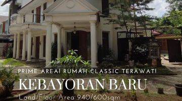 Gambar 1 Classical House Prime Area Kebayoran Baru Close To Blok M