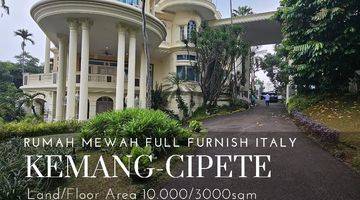 Gambar 2 Rumah Mewah Cipete Furnished Barang2 Italy Lantai Marmer