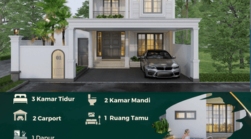 Gambar 1 Rumah Super Mewah Jogja Bonus Jacuzzi 