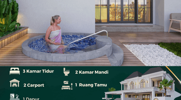 Gambar 2 Rumah Super Mewah Jogja Bonus Jacuzzi 