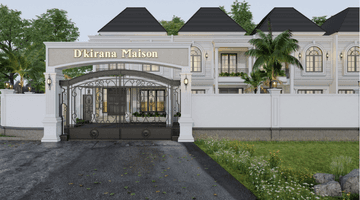 Gambar 1 Rumah Mewah Dekat Maguwoharjo Dengan Desain American Style