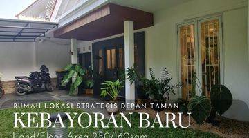 Gambar 1 Rumah lokasi strategis di Kebayoran Baru 