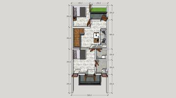 Gambar 3 Nempel Jalan Raya Utama! 3 Kt/ 3 Km + Rooftop! Paling Murah