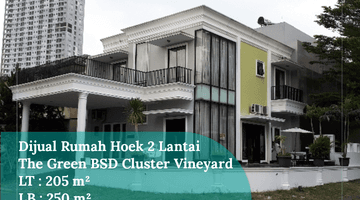 Gambar 1 Dijual Rumah Hoek 2 Lantai di The Green Bsd Cluster Vineyard