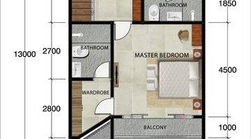 Gambar 2 Rumah 2 Lantai Di Denpasar Barat  Hanya 1,8 M