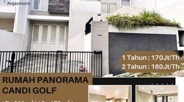 Gambar 1 Disewakan Rumah Bagus 2 Lt Furnished Panorama Candi Golf Tembalang