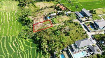 Gambar 1 Dijual Tanah View Sawah Terasering Sungai Komplek Villa Mas Ubud