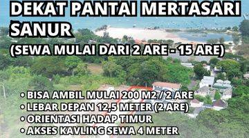 Gambar 1 Disewakan Tanah Lokasi Dekat PANTAI MERTASARI SANUR