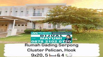 Gambar 1 Dijual Rumah Serpong Cluster Pelican Hook Timur Semi Furnish