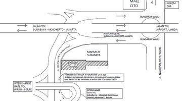 Gambar 2 tanah di dekat bundaran Waru SHM