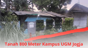 Gambar 1 800 Meter Kampus Ugm Jogja, Tanah Ring 1 Kawasan Kost