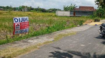 Gambar 1 Tanah Sawah Murah SHM Area Pundong Bantul