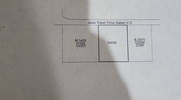 Gambar 3 Rumah Itung Tanah Akses 1 Mobil di Jl Tebet Timur Dalam,jaksel