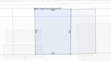 Gambar 5 Rumah Itung Tanah Akses 1 Mobil di Jl Tebet Timur Dalam,jaksel