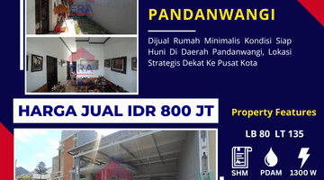 Gambar 1 Rumah Minimalis Siap Huni Di Daerah Pandanwangi Sulfat