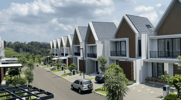 Gambar 1 Rumah Mahogany Residence Summarecon Bogor 7x16 View Perbukitan