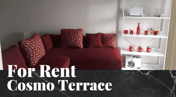 Gambar 1 For Rent Apartemen Cosmo Terrace 1 Bedroom Furnished High Floor