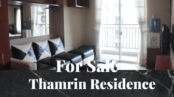 Gambar 1 Dijual Apartement Thamrin Residence Type L 1 BR Furnished