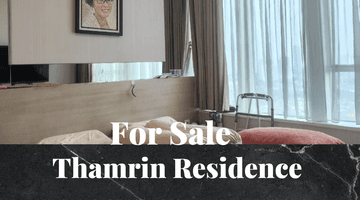 Gambar 1 Dijual Apartement Thamrin Residence 2 BR Furnished Bagus