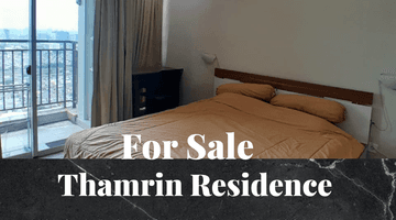 Gambar 1 Apartement Thamrin Residence 1 BR Furnished Bagus