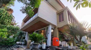 Gambar 1 Rumah Interio Luxury Pakubuwono Pinggir Jalan Design Tropical Modern