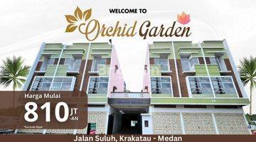 Gambar 1 Komplek Orchid Garden tipe Orchard-Ruko Medan Timur